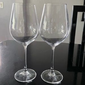 Mikasa wine glasses